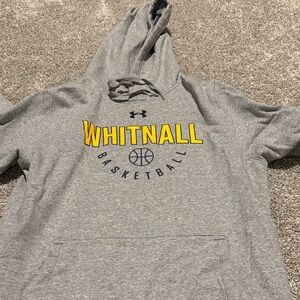 Under Armour Gray Whitnall Basketball Hoodie